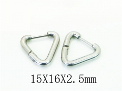 HY Wholesale Earrings 316L Stainless Steel Popular Jewelry Earrings-HY75E0009JF