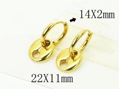 HY Wholesale Earrings 316L Stainless Steel Popular Jewelry Earrings-HY06E0372MC