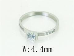 HY Wholesale Popular Rings Jewelry Stainless Steel 316L Rings-HY19R1271PW