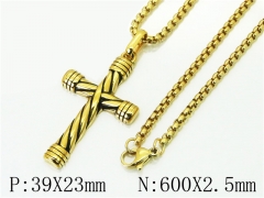 HY Wholesale Necklaces Stainless Steel 316L Jewelry Necklaces-HY41N0101HJC