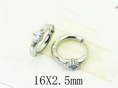 HY Wholesale Earrings 316L Stainless Steel Popular Jewelry Earrings-HY06E0361HIX