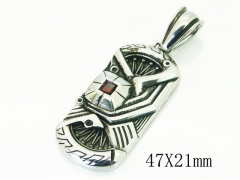 HY Wholesale Pendant Jewelry 316L Stainless Steel Jewelry Pendant-HY31P0105HEE