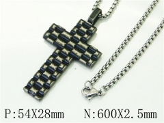 HY Wholesale Necklaces Stainless Steel 316L Jewelry Necklaces-HY41N0130HHQ