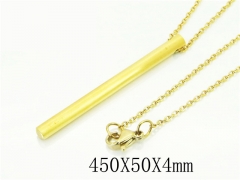 HY Wholesale Necklaces Stainless Steel 316L Jewelry Necklaces-HY74N0071KL