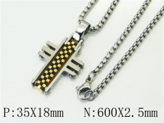 HY Wholesale Necklaces Stainless Steel 316L Jewelry Necklaces-HY41N0108HLF