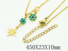 HY Wholesale Necklaces Stainless Steel 316L Jewelry Necklaces-HY92N0480H3