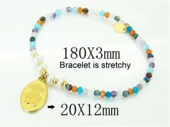 HY Wholesale Bracelets 316L Stainless Steel Jewelry Bracelets-HY21B0548HLE