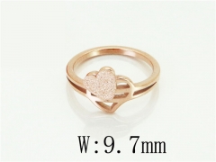 HY Wholesale Popular Rings Jewelry Stainless Steel 316L Rings-HY19R1220PU