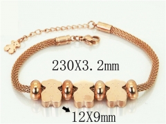 HY Wholesale Bracelets 316L Stainless Steel Jewelry Bracelets-HY90B0517HPE