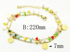 HY Wholesale Bracelets 316L Stainless Steel Jewelry Bracelets-HY24B0171PZ