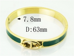 HY Wholesale Bangles Jewelry Stainless Steel 316L Fashion Bangle-HY80B1632HLE