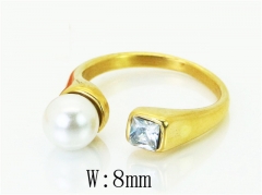HY Wholesale Popular Rings Jewelry Stainless Steel 316L Rings-HY16R0530OY