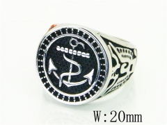 HY Wholesale Popular Rings Jewelry Stainless Steel 316L Rings-HY31R0102PZ