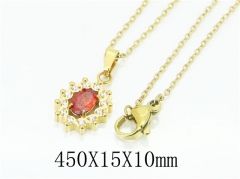 HY Wholesale Necklaces Stainless Steel 316L Jewelry Necklaces-HY12N0524PQ
