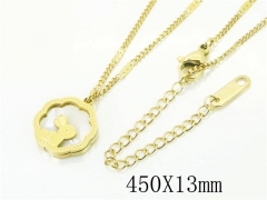 HY Wholesale Necklaces Stainless Steel 316L Jewelry Necklaces-HY09N1353PL