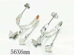HY Wholesale Earrings 316L Stainless Steel Popular Jewelry Earrings-HY80E0716ML