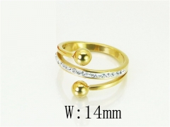 HY Wholesale Popular Rings Jewelry Stainless Steel 316L Rings-HY19R1204PD