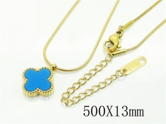 HY Wholesale Necklaces Stainless Steel 316L Jewelry Necklaces-HY59N0409MLS