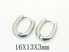 HY Wholesale Earrings 316L Stainless Steel Popular Jewelry Earrings-HY75E0061JI