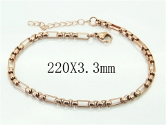 HY Wholesale Bracelets 316L Stainless Steel Jewelry Bracelets-HY70B0533JNS