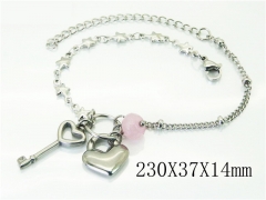 HY Wholesale Bracelets 316L Stainless Steel Jewelry Bracelets-HY21B0572HIW