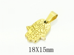 HY Wholesale Pendant Jewelry 316L Stainless Steel Jewelry Pendant-HY62P0209HL