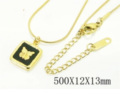 HY Wholesale Necklaces Stainless Steel 316L Jewelry Necklaces-HY59N0393MLE