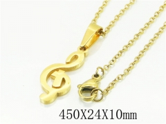 HY Wholesale Necklaces Stainless Steel 316L Jewelry Necklaces-HY74N0107JL