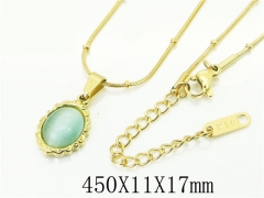 HY Wholesale Necklaces Stainless Steel 316L Jewelry Necklaces-HY09N1364HCC