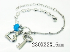 HY Wholesale Bracelets 316L Stainless Steel Jewelry Bracelets-HY21B0574HID