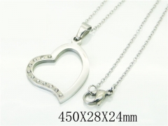 HY Wholesale Necklaces Stainless Steel 316L Jewelry Necklaces-HY74N0031LO