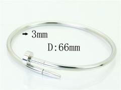HY Wholesale Bangles Jewelry Stainless Steel 316L Fashion Bangle-HY80B1601NL