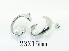 HY Wholesale Earrings 316L Stainless Steel Popular Jewelry Earrings-HY32E0434HKW