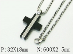 HY Wholesale Necklaces Stainless Steel 316L Jewelry Necklaces-HY41N0111HJZ