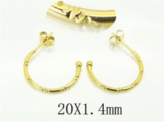 HY Wholesale Earrings 316L Stainless Steel Popular Jewelry Earrings-HY12E0315ILG