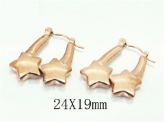 HY Wholesale Earrings 316L Stainless Steel Popular Jewelry Earrings-HY70E1311LB