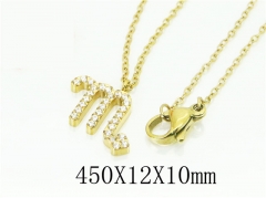 HY Wholesale Necklaces Stainless Steel 316L Jewelry Necklaces-HY12N0544OLZ