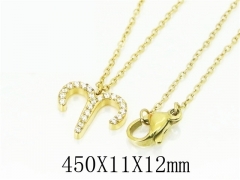 HY Wholesale Necklaces Stainless Steel 316L Jewelry Necklaces-HY12N0543OLA