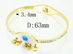 HY Wholesale Bangles Jewelry Stainless Steel 316L Fashion Bangle-HY80B1639HKX