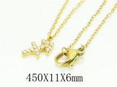 HY Wholesale Necklaces Stainless Steel 316L Jewelry Necklaces-HY12N0549OLS