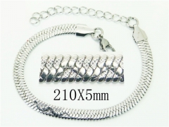 HY Wholesale Bracelets 316L Stainless Steel Jewelry Bracelets-HY40B1317JW