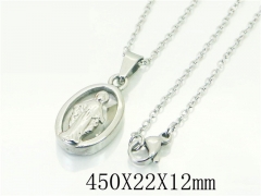 HY Wholesale Necklaces Stainless Steel 316L Jewelry Necklaces-HY74N0058ME