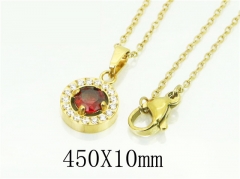 HY Wholesale Necklaces Stainless Steel 316L Jewelry Necklaces-HY12N0529PS