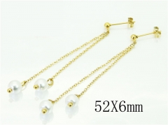 HY Wholesale Earrings 316L Stainless Steel Popular Jewelry Earrings-HY06E0384ME