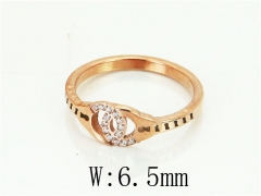 HY Wholesale Popular Rings Jewelry Stainless Steel 316L Rings-HY19R1285HHC
