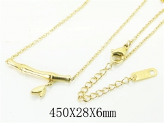 HY Wholesale Necklaces Stainless Steel 316L Jewelry Necklaces-HY09N1357OD