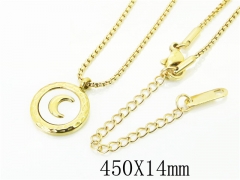 HY Wholesale Necklaces Stainless Steel 316L Jewelry Necklaces-HY09N1360PV