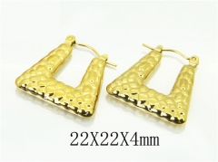 HY Wholesale Earrings 316L Stainless Steel Popular Jewelry Earrings-HY70E1323LW