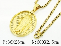 HY Wholesale Necklaces Stainless Steel 316L Jewelry Necklaces-HY09N1381HQQ