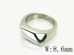 HY Wholesale Popular Rings Jewelry Stainless Steel 316L Rings-HY22R1073HID